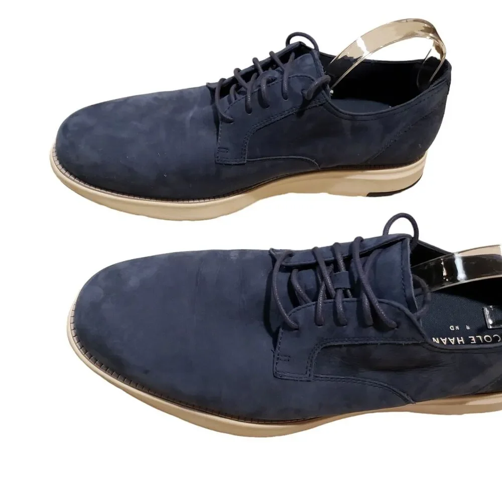 Cole Haan Men’s Grand Horizon II Navy Blue Suede Sneakers Size 13M